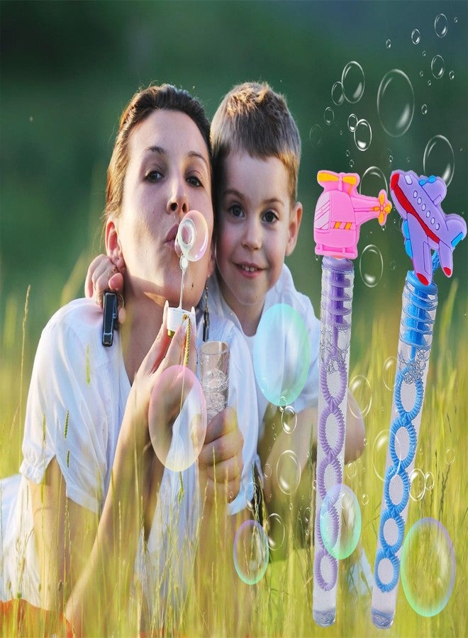 PSDFH 24 Packs Mini Bulk Airplane Bubble Wands for School Beach Pool Theme Summer Party Supplies - Image 5